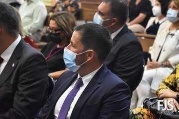 Eucaristía presidida por el obispo José Mazuelos y concierto de la Banda Municipal de Música por la festividad del Santo Cristo de Telde/Francisco Javier Santana.